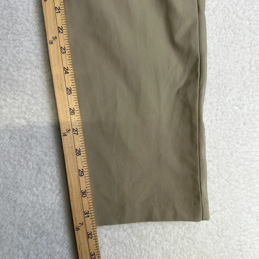 RHONE Slim Fit Performance Pants Khaki Stretch Tech Commuter Men's size 36